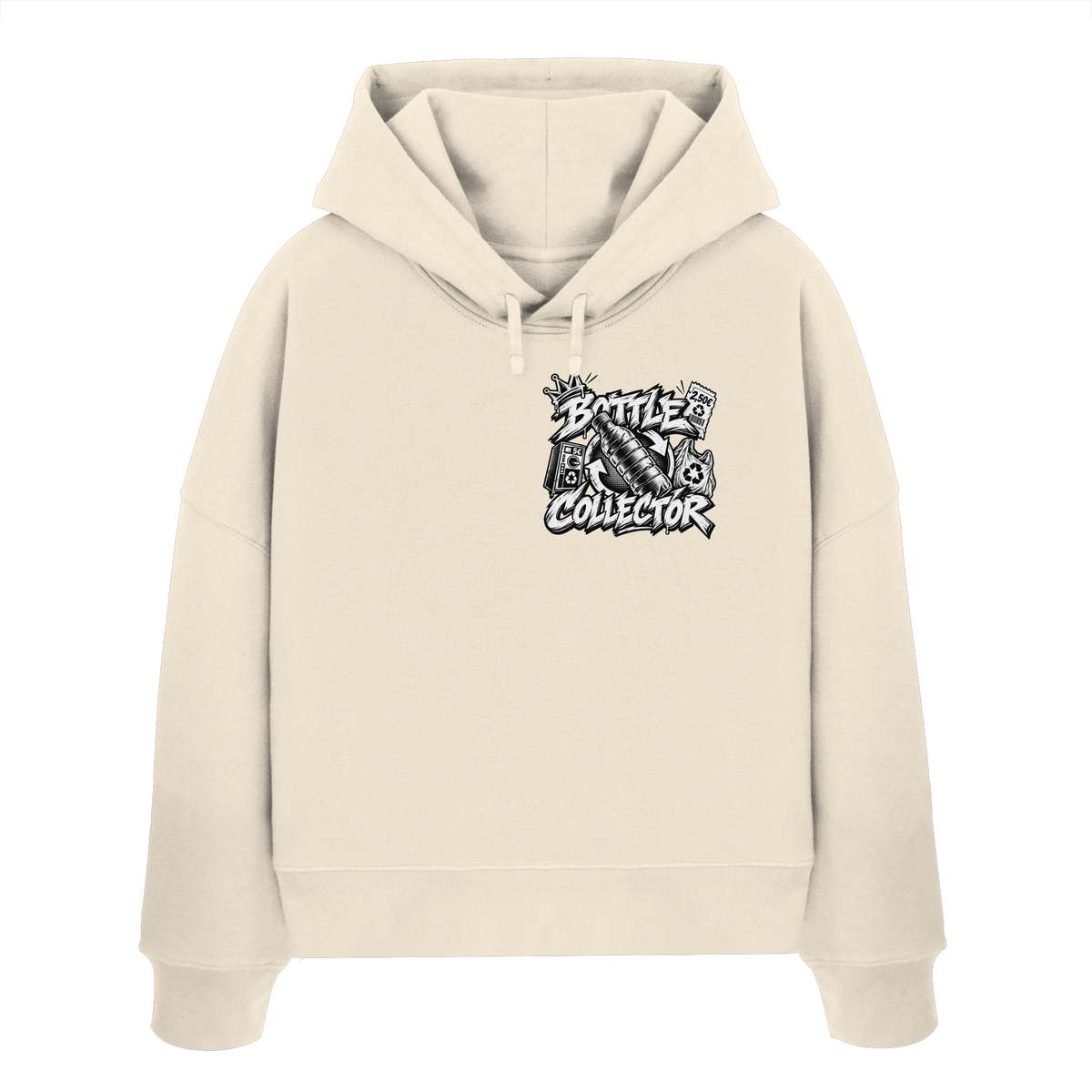 PFANDOM BASiCS  - Womens Organic Boxcut Hoodie