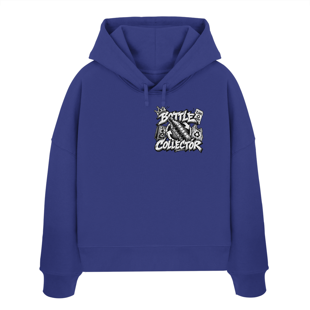 PFANDOM BASiCS  - Womens Organic Boxcut Hoodie