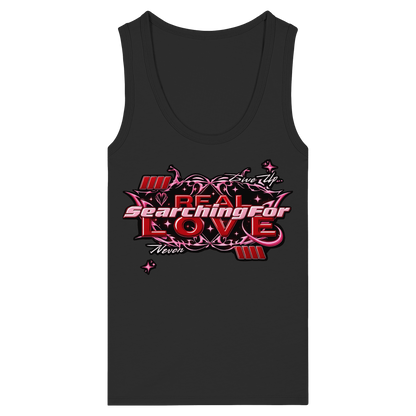The Real Love - Womens Organic Fitted Tank Top