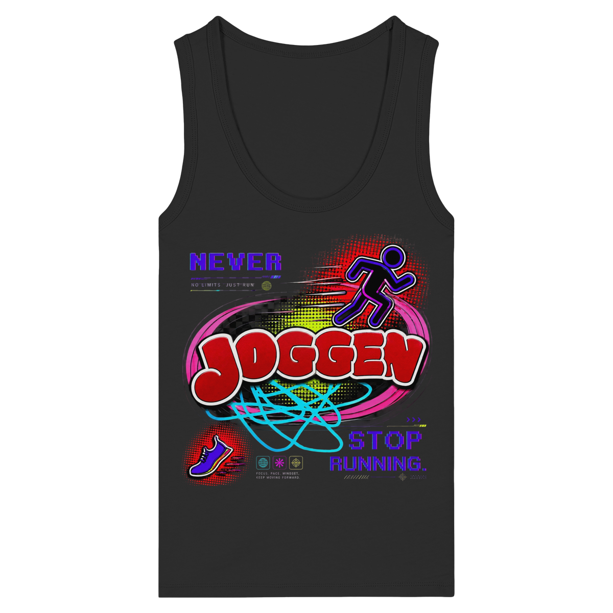 The JoGGer - Womens Organic Fitted Tank Top