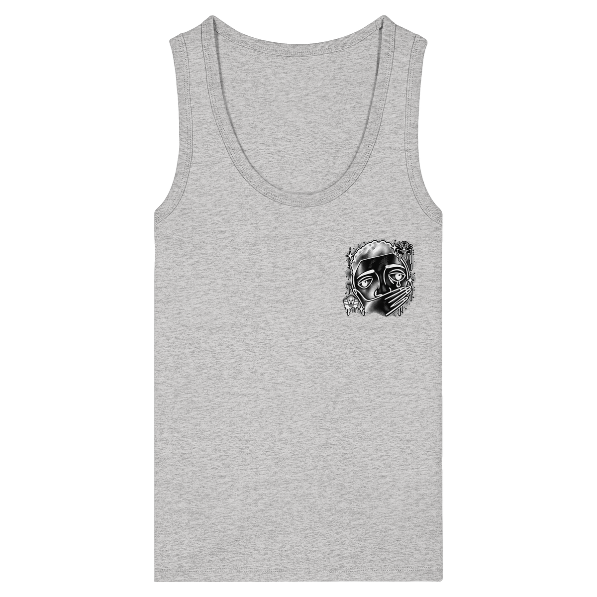 The MEME - Womens Organic Fitted Tank Top
