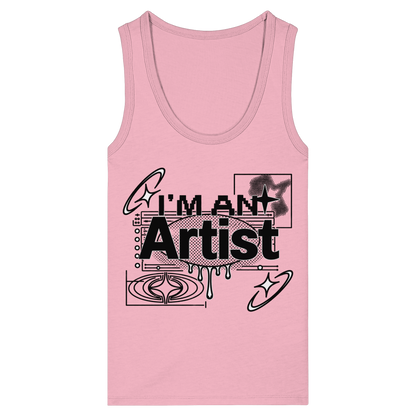 The Artist BASiCS - Womens Organic Fitted Tank Top