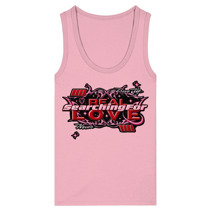 The Real Love - Womens Organic Fitted Tank Top