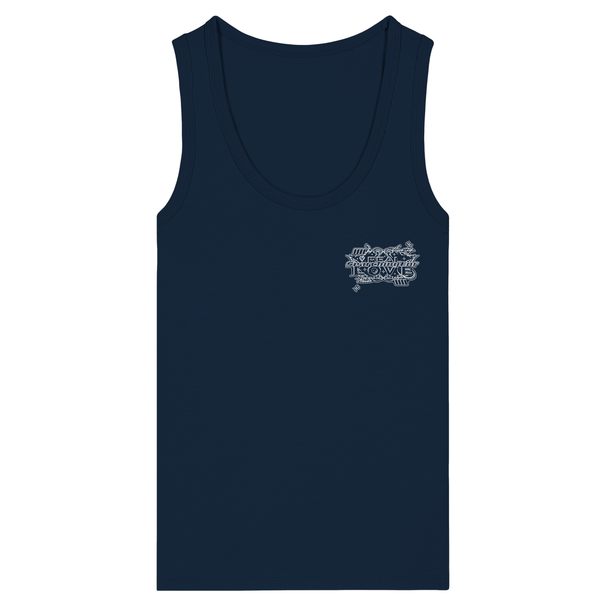 The REAL LOVE BASiCS - Womens Organic Fitted Tank Top