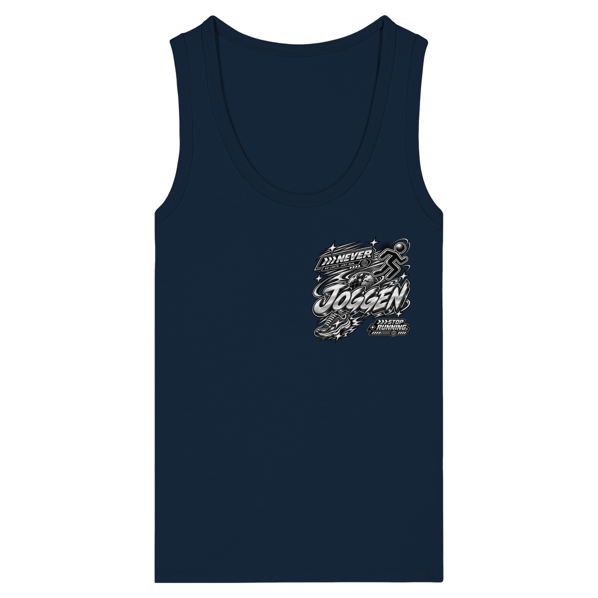 The JoGGer BASiCS - Womens Organic Fitted Tank Top