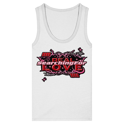 The Real Love - Womens Organic Fitted Tank Top