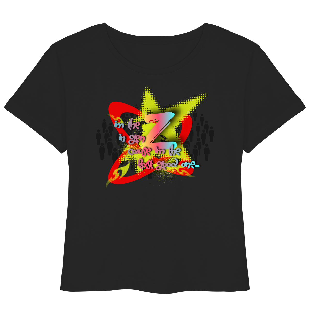 The Rebellion Z - Womens Organic Lightweight T-Shirt