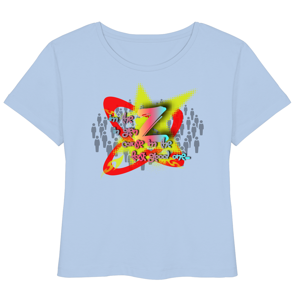 The Rebellion Z - Womens Organic Lightweight T-Shirt