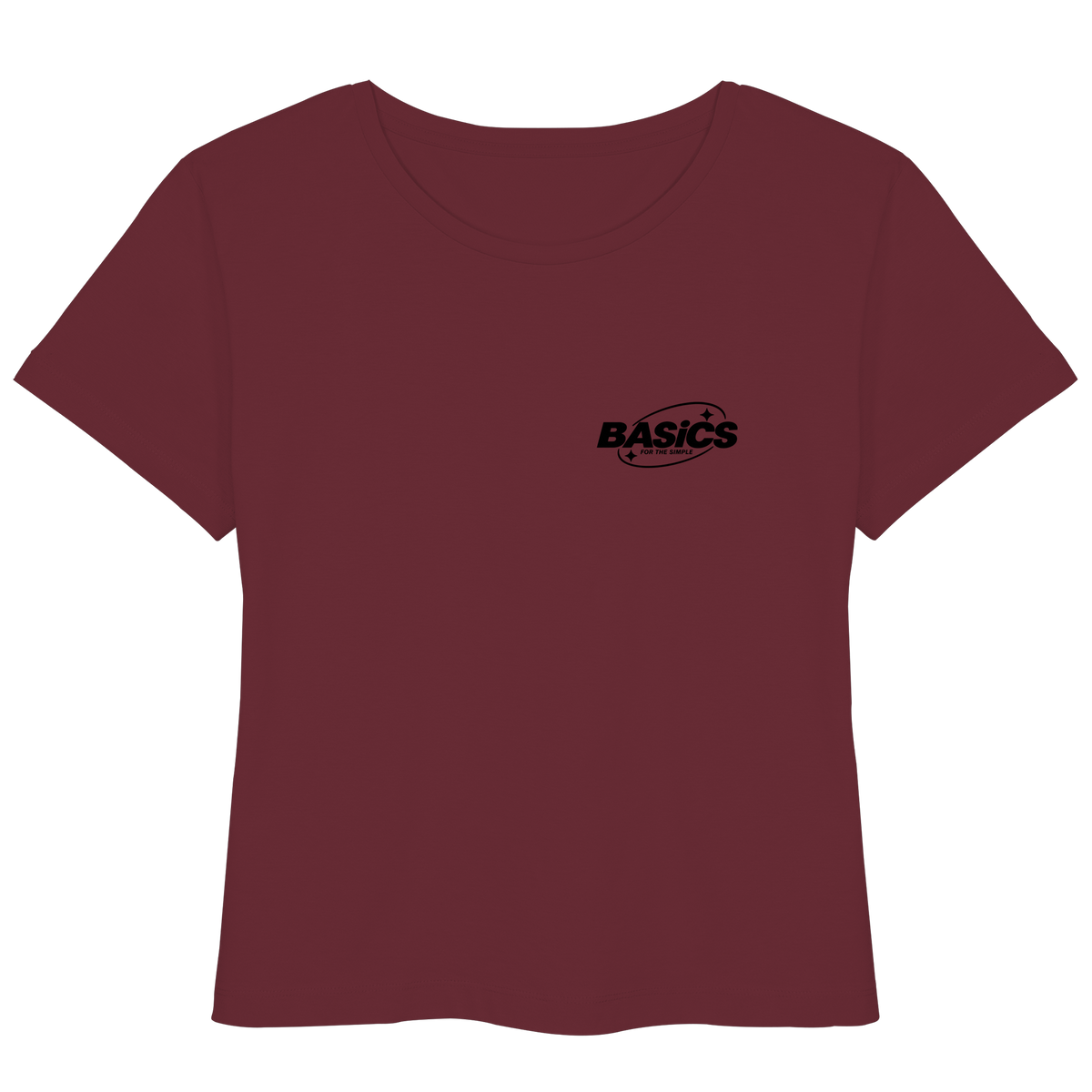 BASiCS - For the SIMPLE - Womens Organic Lightweight T-Shirt