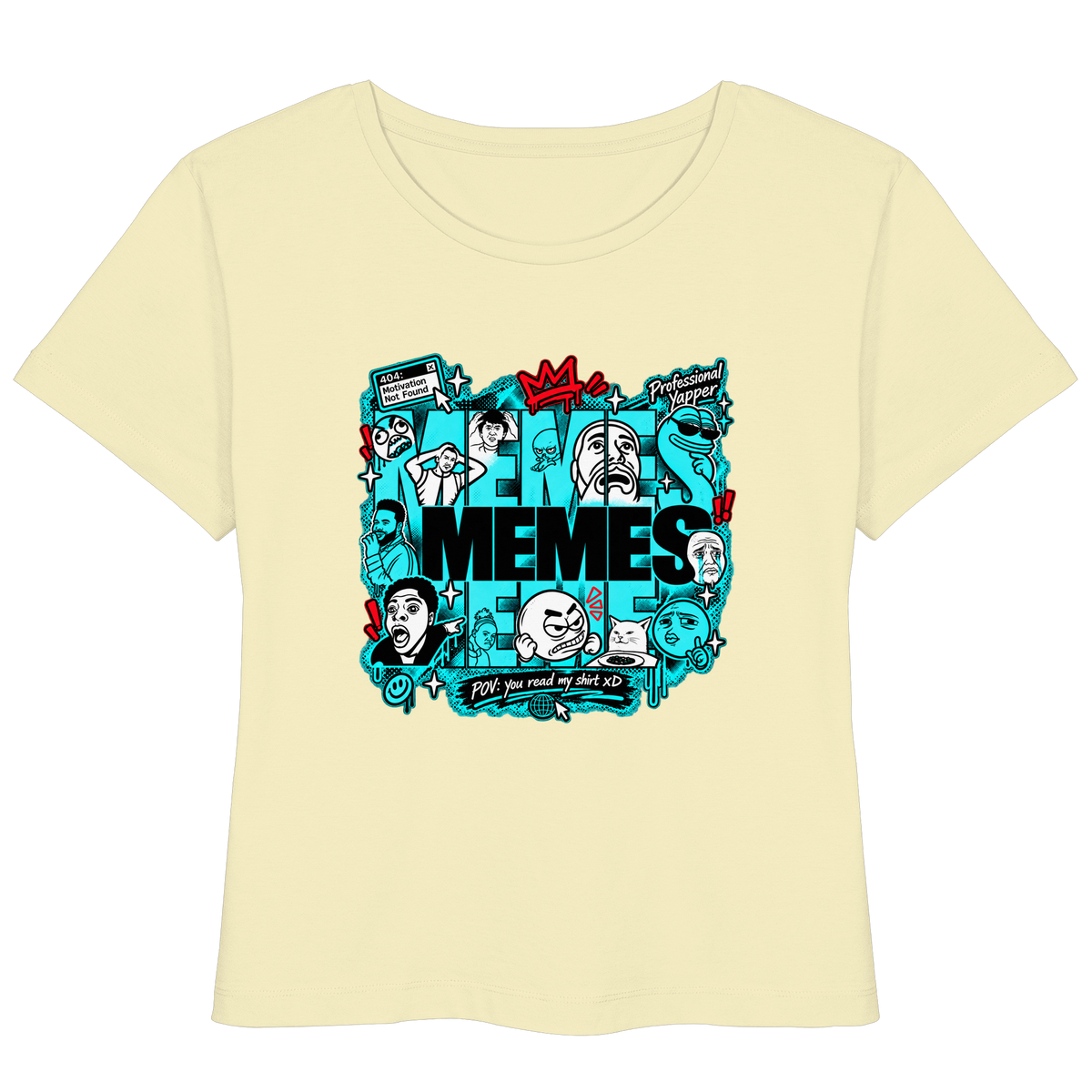 The Meme - Womens Organic Lightweight T-Shirt