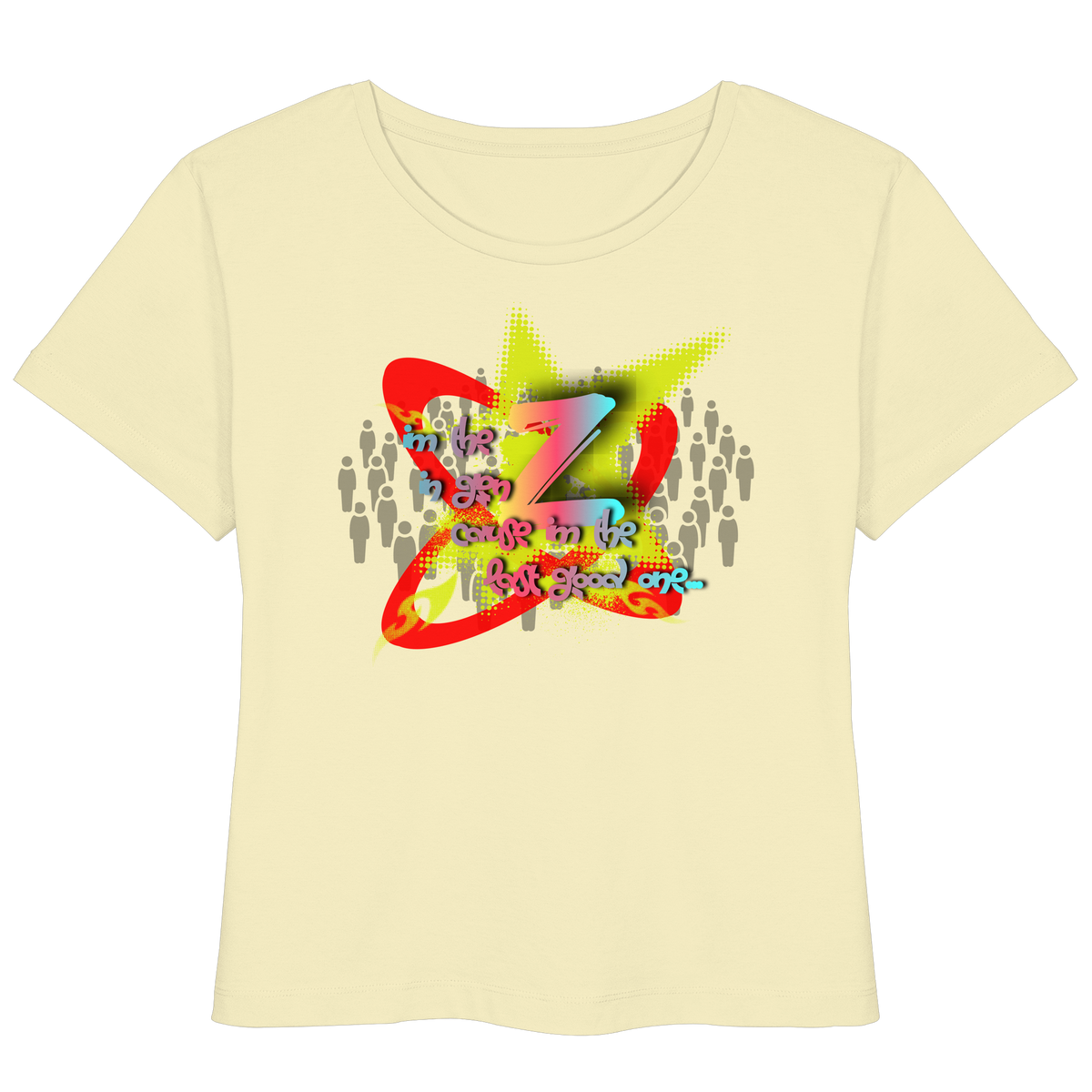 The Rebellion Z - Womens Organic Lightweight T-Shirt