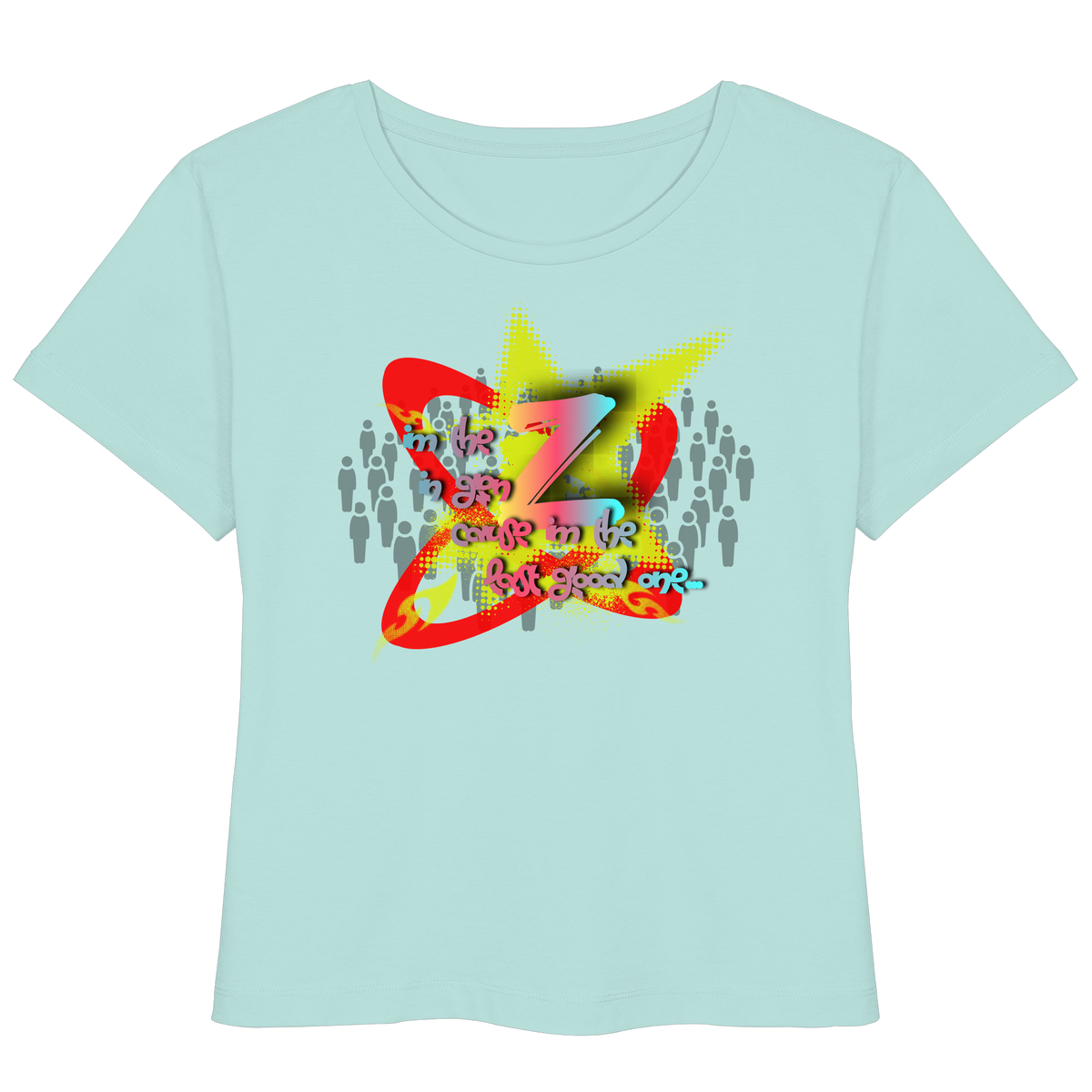 The Rebellion Z - Womens Organic Lightweight T-Shirt