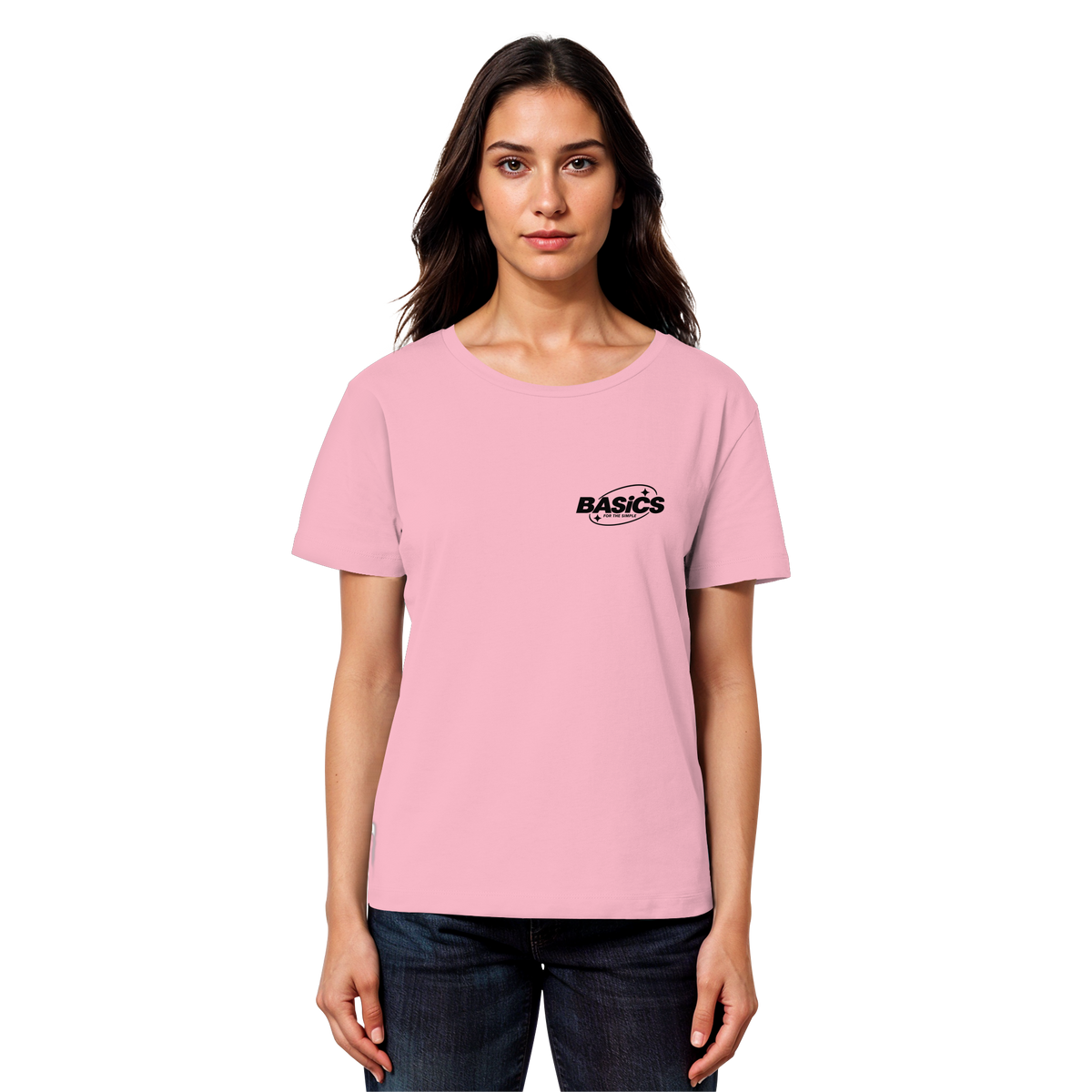BASiCS - For the SIMPLE - Womens Organic Lightweight T-Shirt
