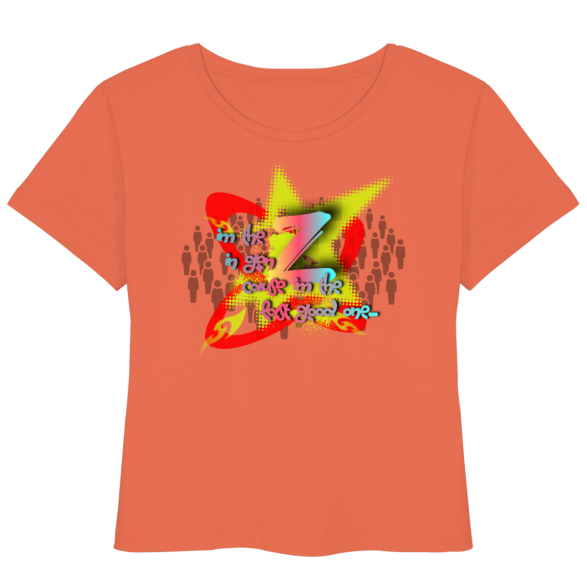 The Rebellion Z - Womens Organic Lightweight T-Shirt