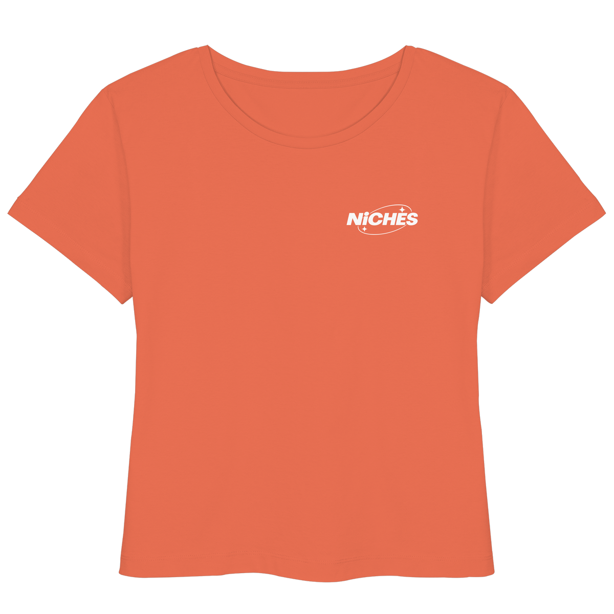 NiCHES - BASiC STYLE - Womens Organic Lightweight T-Shirt