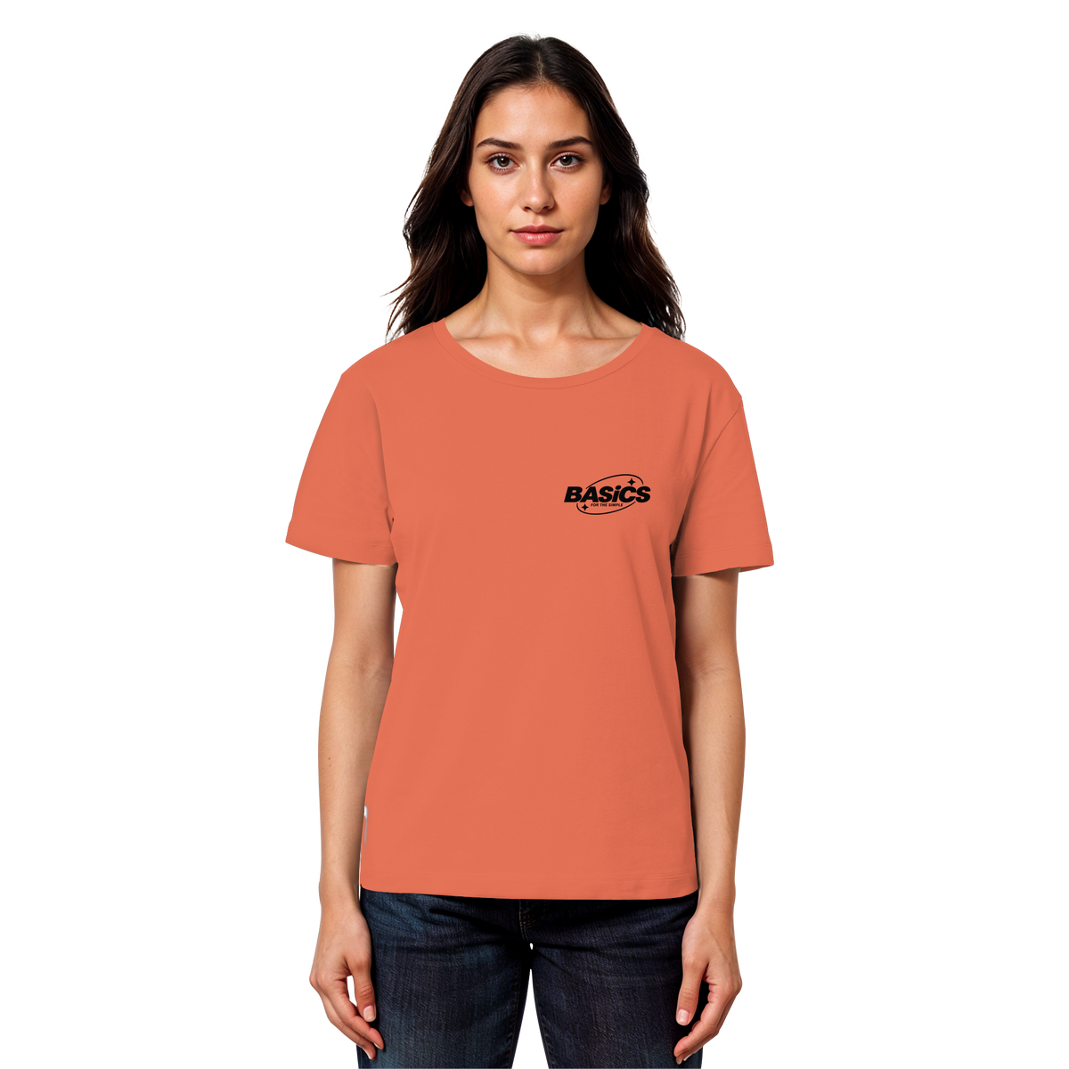 BASiCS - For the SIMPLE - Womens Organic Lightweight T-Shirt