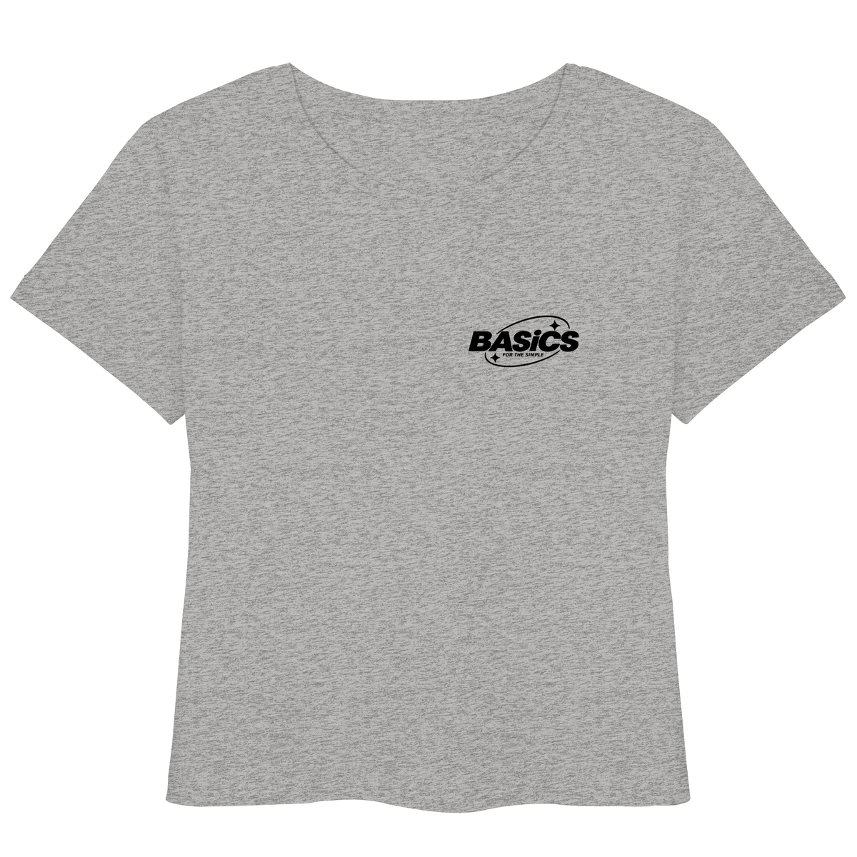 BASiCS - For the SIMPLE - Womens Organic Lightweight T-Shirt