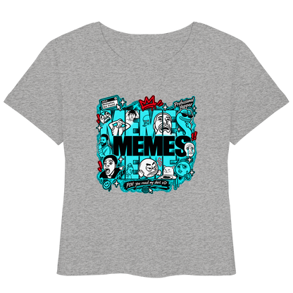 The Meme - Womens Organic Lightweight T-Shirt