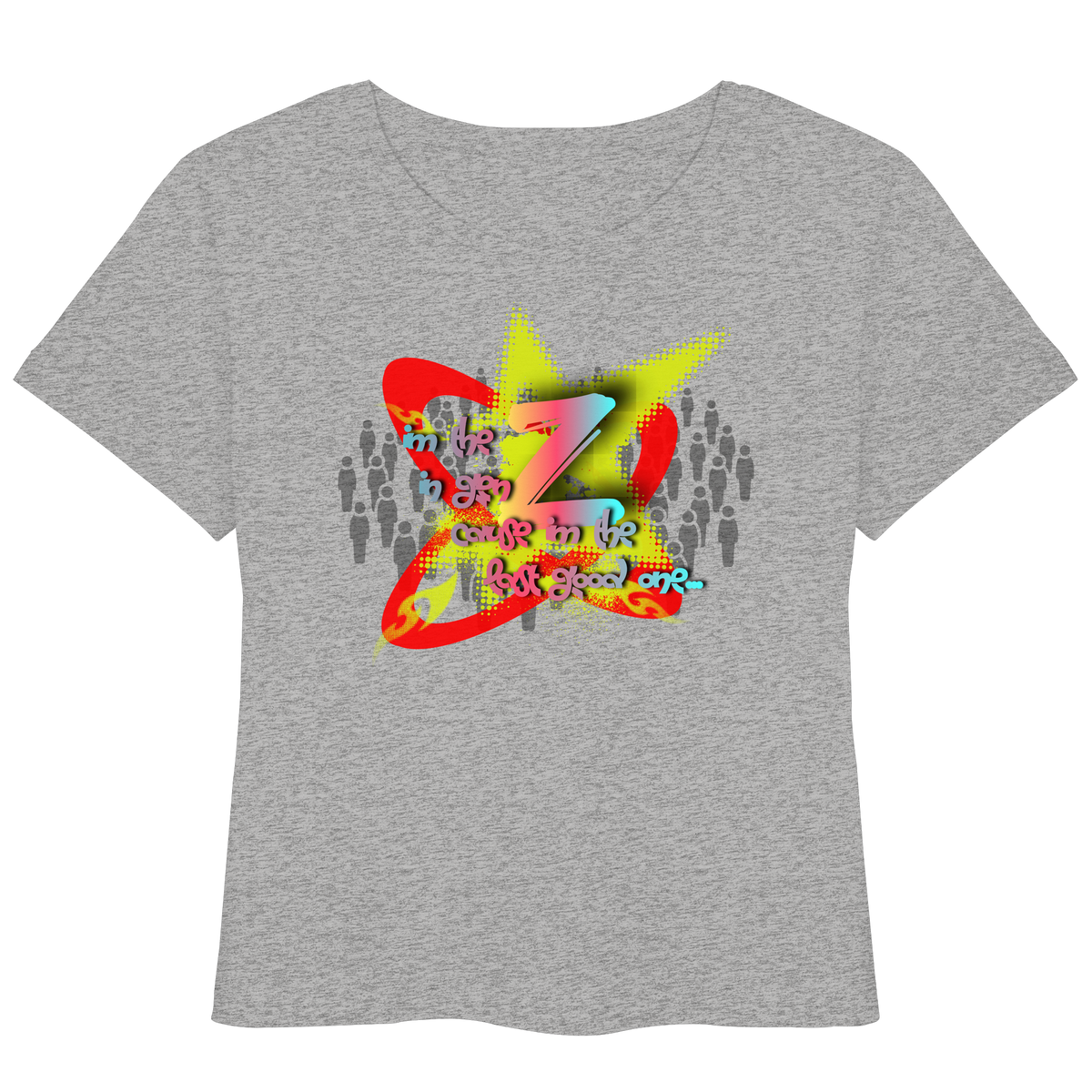 The Rebellion Z - Womens Organic Lightweight T-Shirt