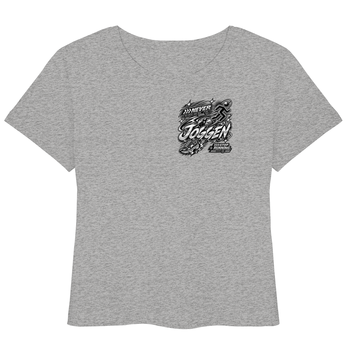 The JoGGer BASiCS - Womens Organic Lightweight T-Shirt