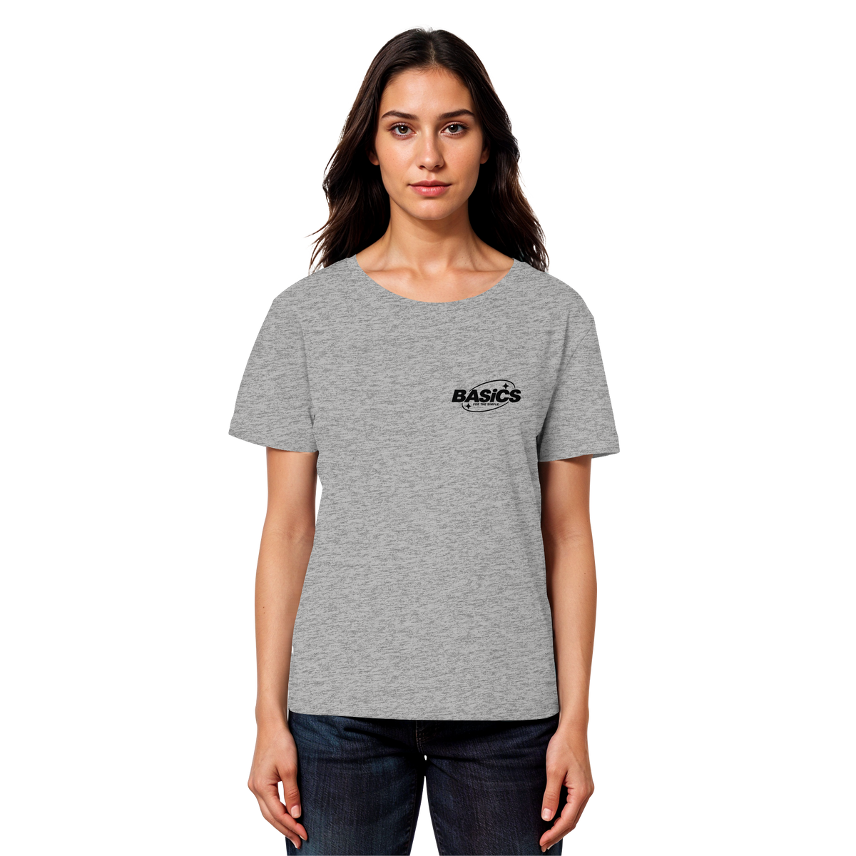 BASiCS - For the SIMPLE - Womens Organic Lightweight T-Shirt