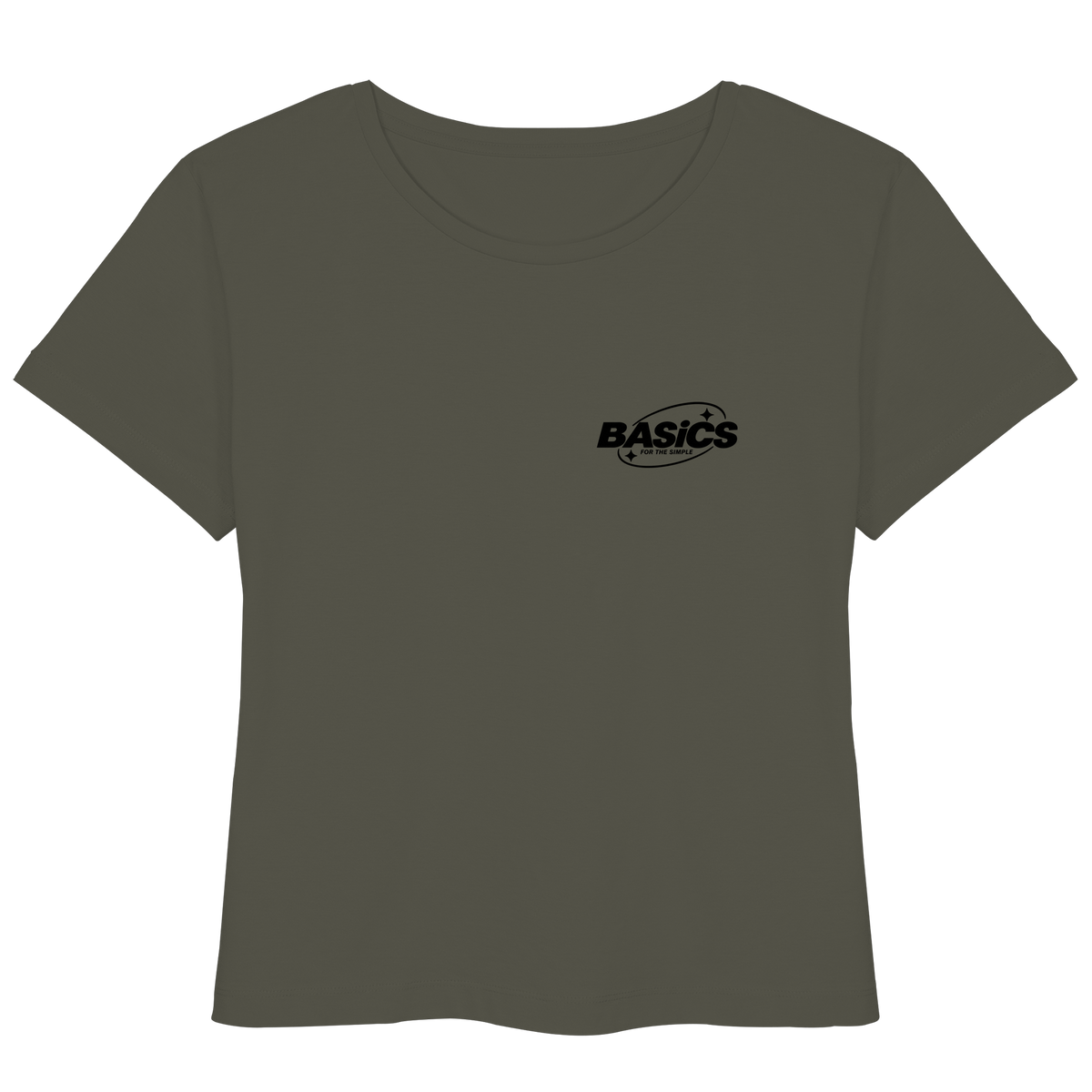 BASiCS - For the SIMPLE - Womens Organic Lightweight T-Shirt