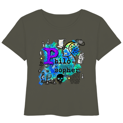 The Philosopher - Womens Organic Lightweight T-Shirt