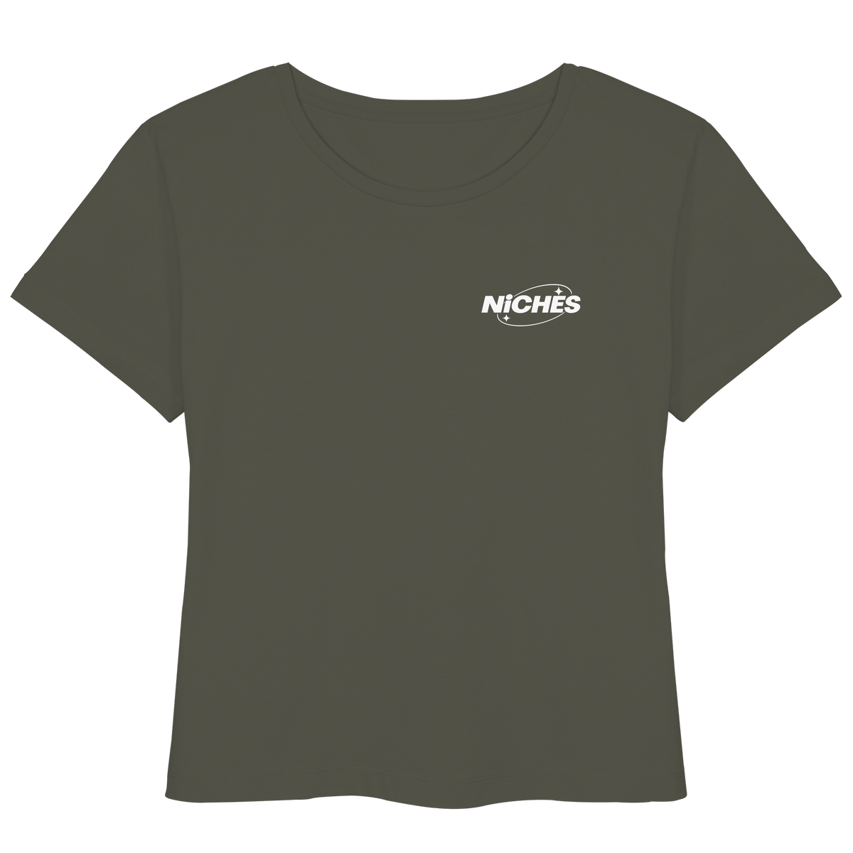 NiCHES - BASiC STYLE - Womens Organic Lightweight T-Shirt