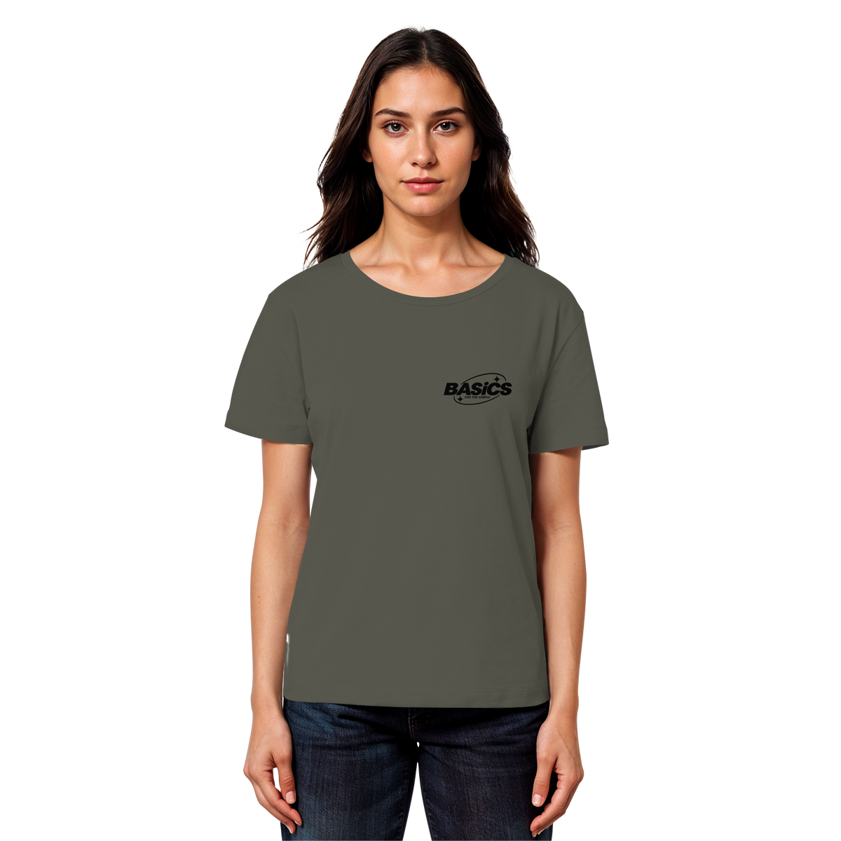 BASiCS - For the SIMPLE - Womens Organic Lightweight T-Shirt
