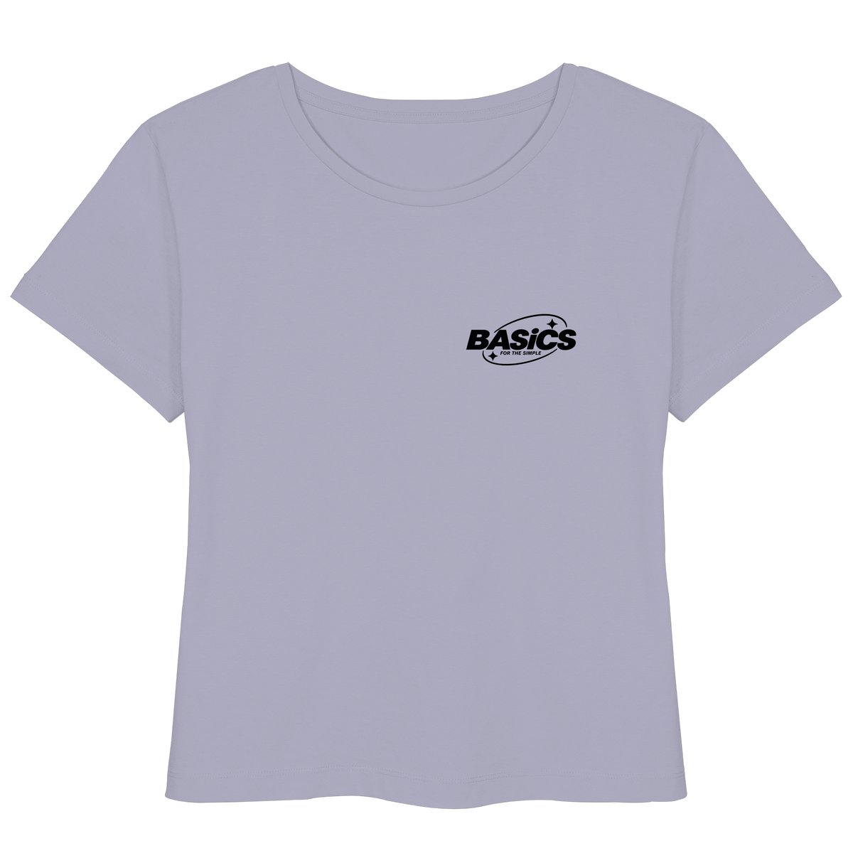 BASiCS - For the SIMPLE - Womens Organic Lightweight T-Shirt