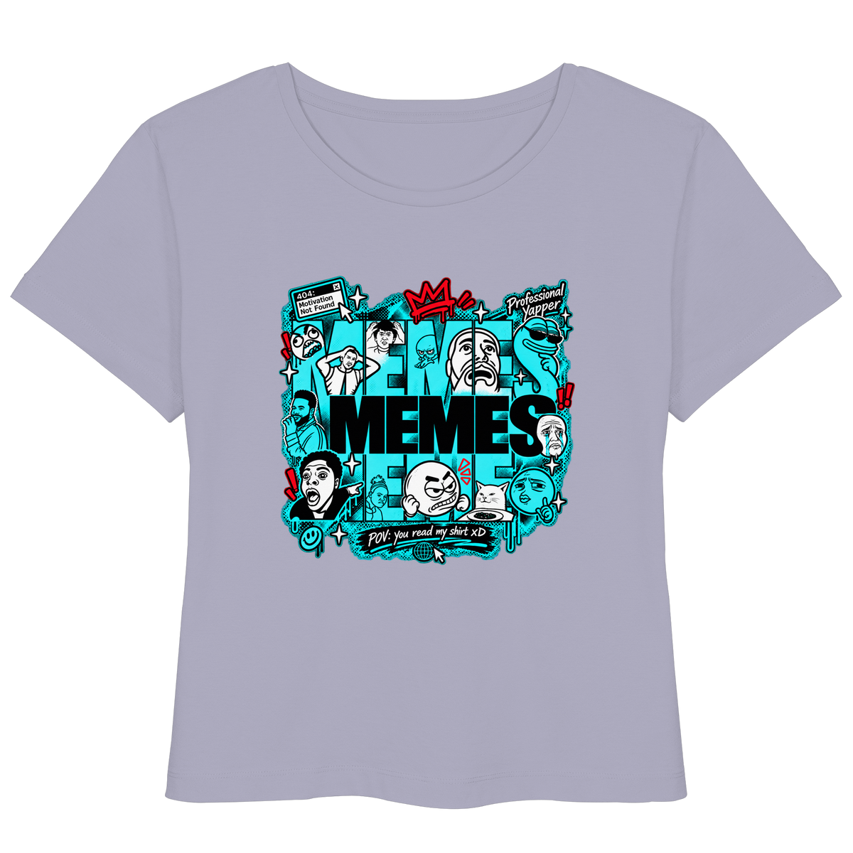 The Meme - Womens Organic Lightweight T-Shirt