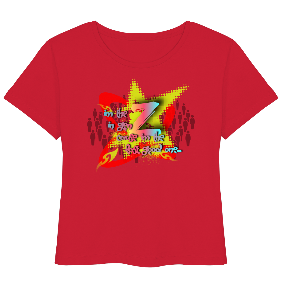 The Rebellion Z - Womens Organic Lightweight T-Shirt