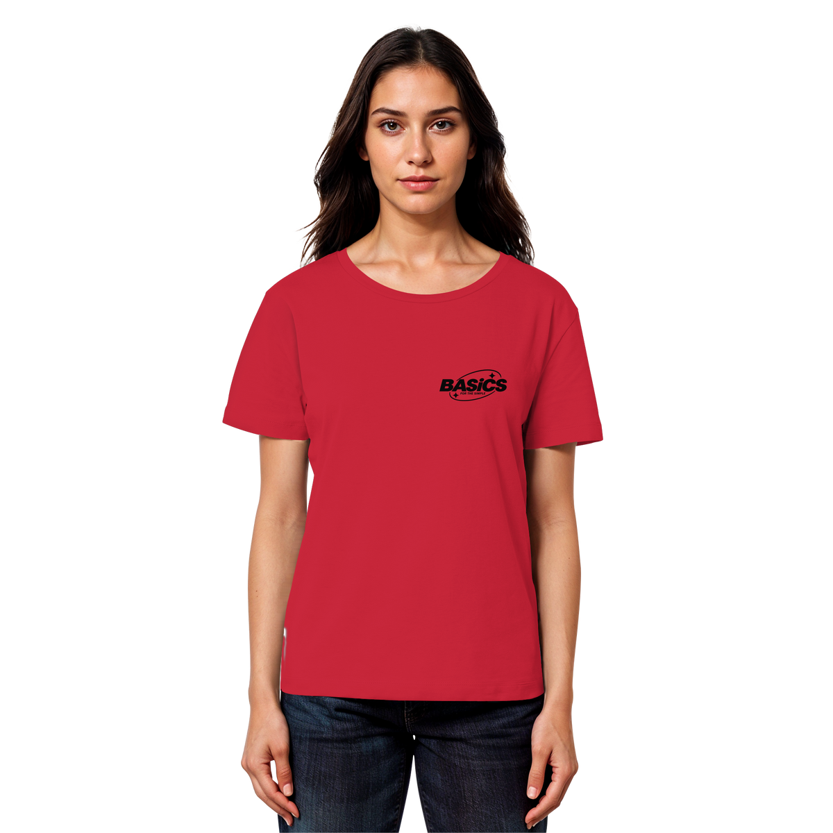 BASiCS - For the SIMPLE - Womens Organic Lightweight T-Shirt