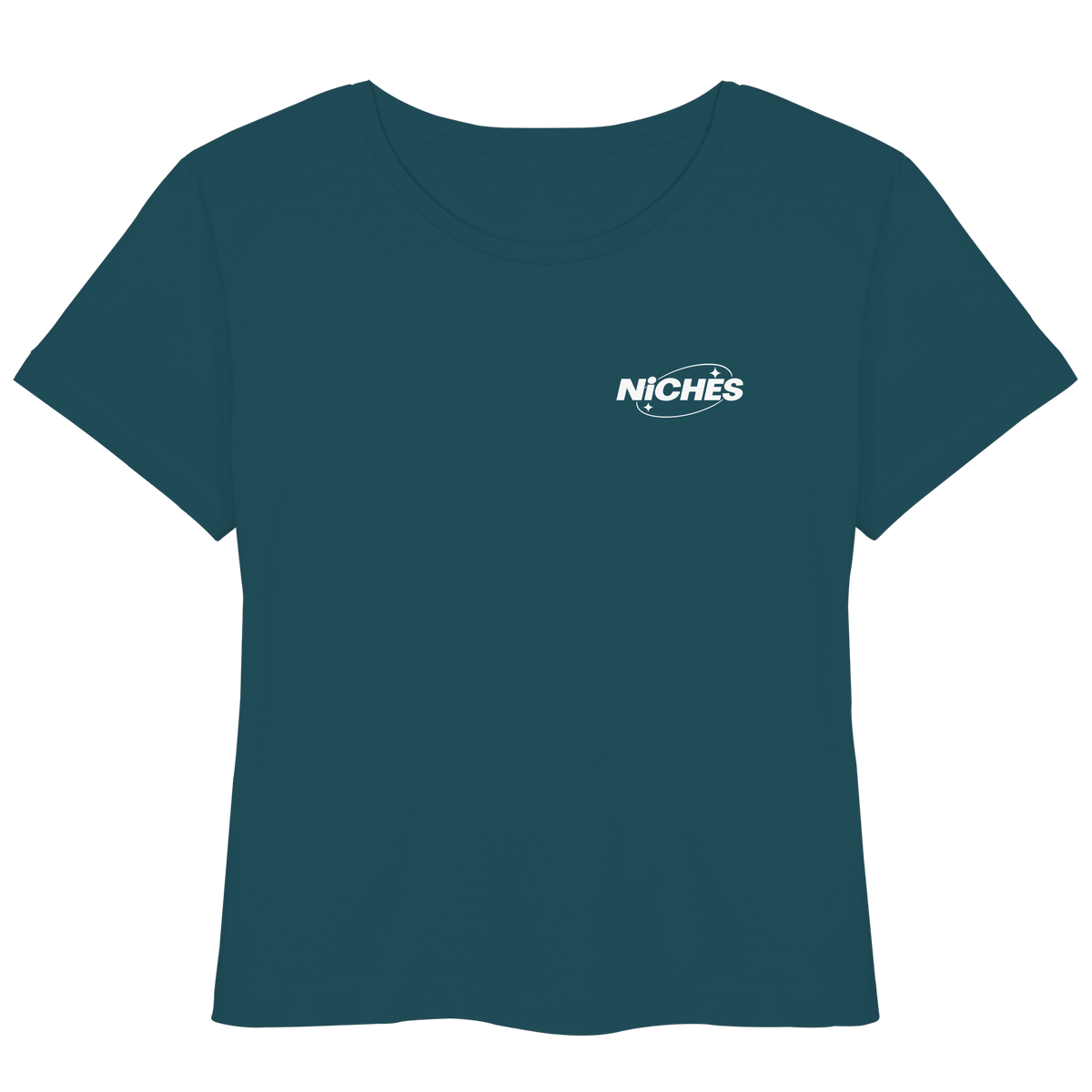 NiCHES - BASiC STYLE - Womens Organic Lightweight T-Shirt