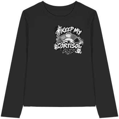 low CORTiSOL - Womens Organic Longsleeve T-Shirt