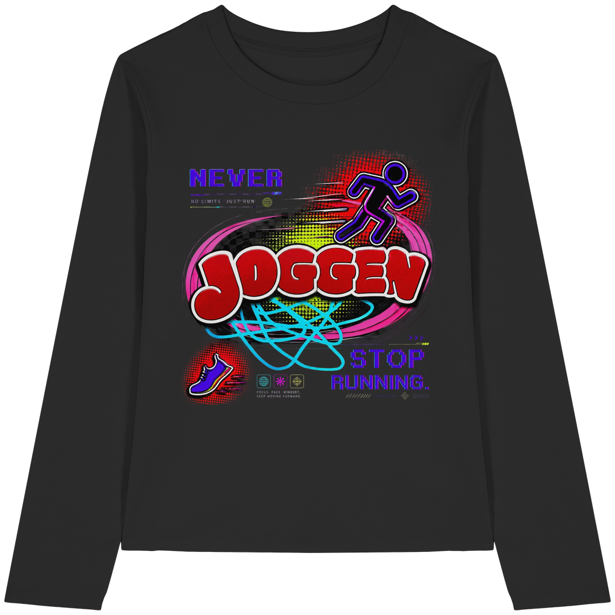 The JoGGer - Womens Organic Longsleeve T-Shirt