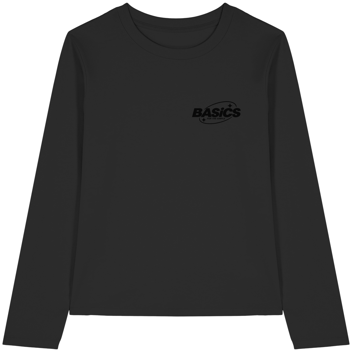 BASiCS - For the SIMPLE - Womens Organic Longsleeve T-Shirt