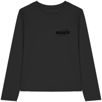 BASiCS - For the SIMPLE - Womens Organic Longsleeve T-Shirt