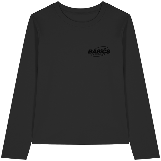 BASiCS - For the SIMPLE - Womens Organic Longsleeve T-Shirt