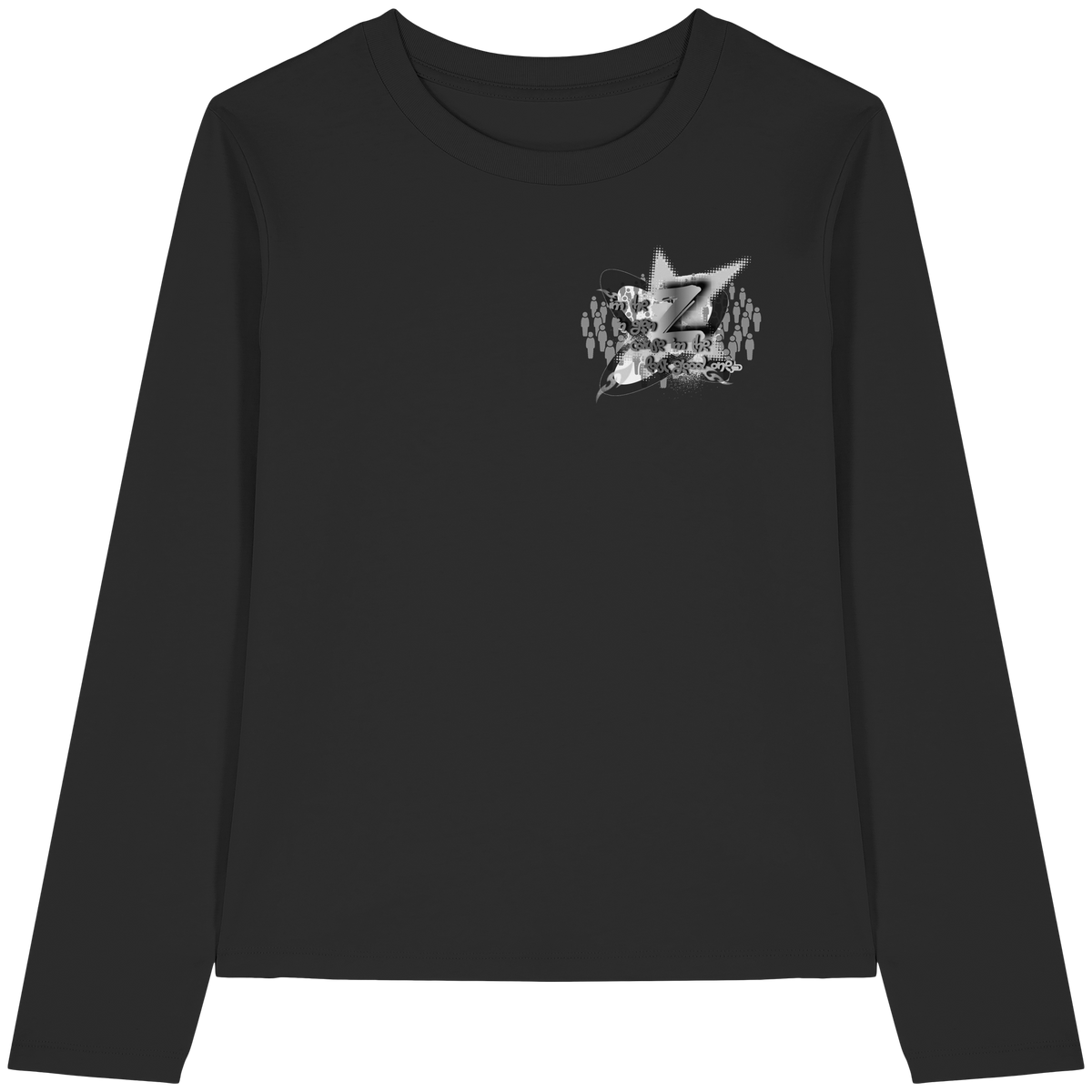 The Rebellion Z BASiCS - Womens Organic Longsleeve T-Shirt