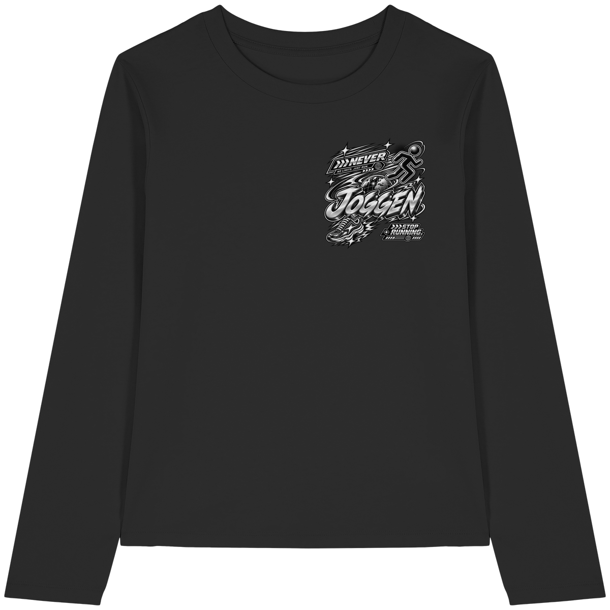 The JoGGer BASiCS - Womens Organic Longsleeve T-Shirt