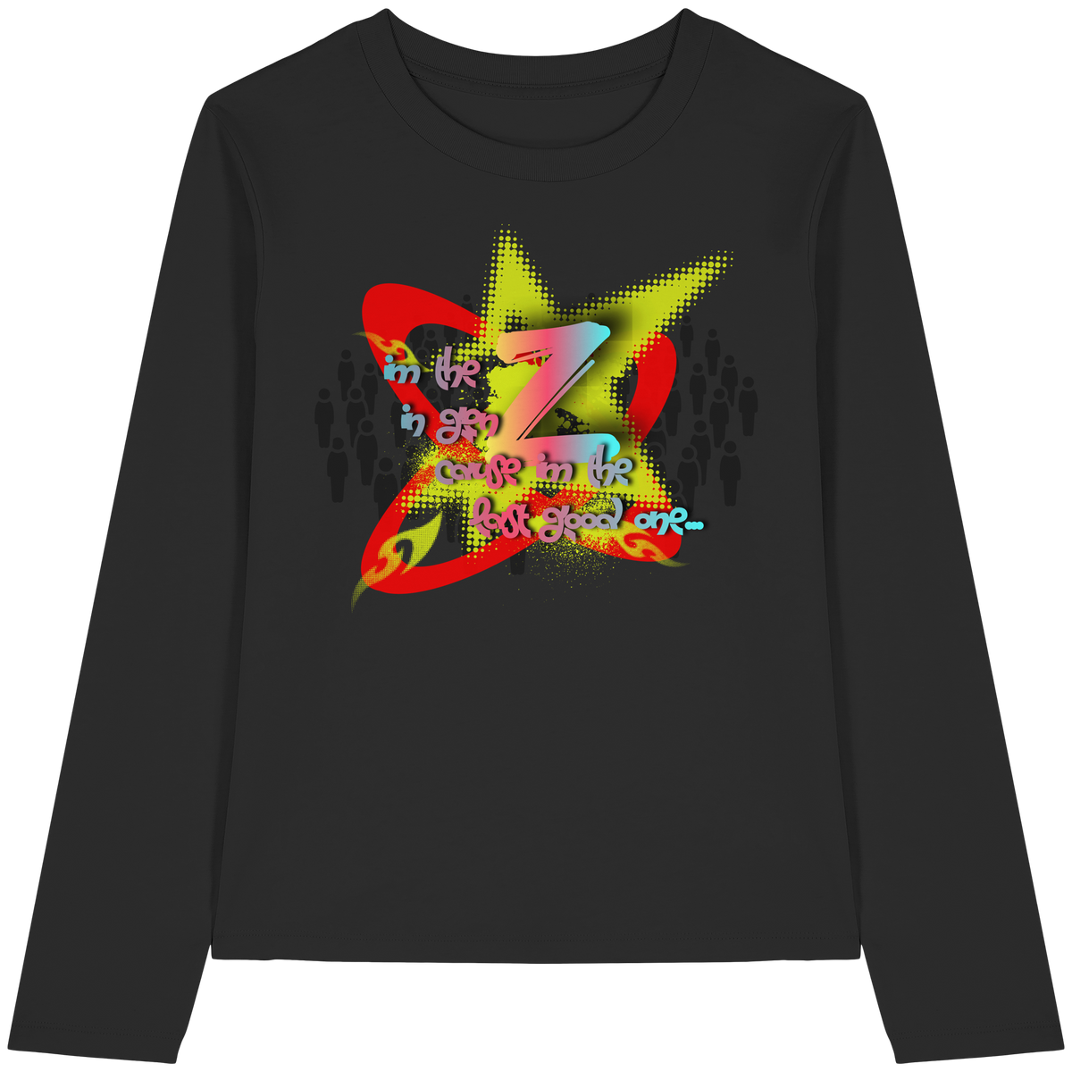 The Rebellion Z - Womens Organic Longsleeve T-Shirt