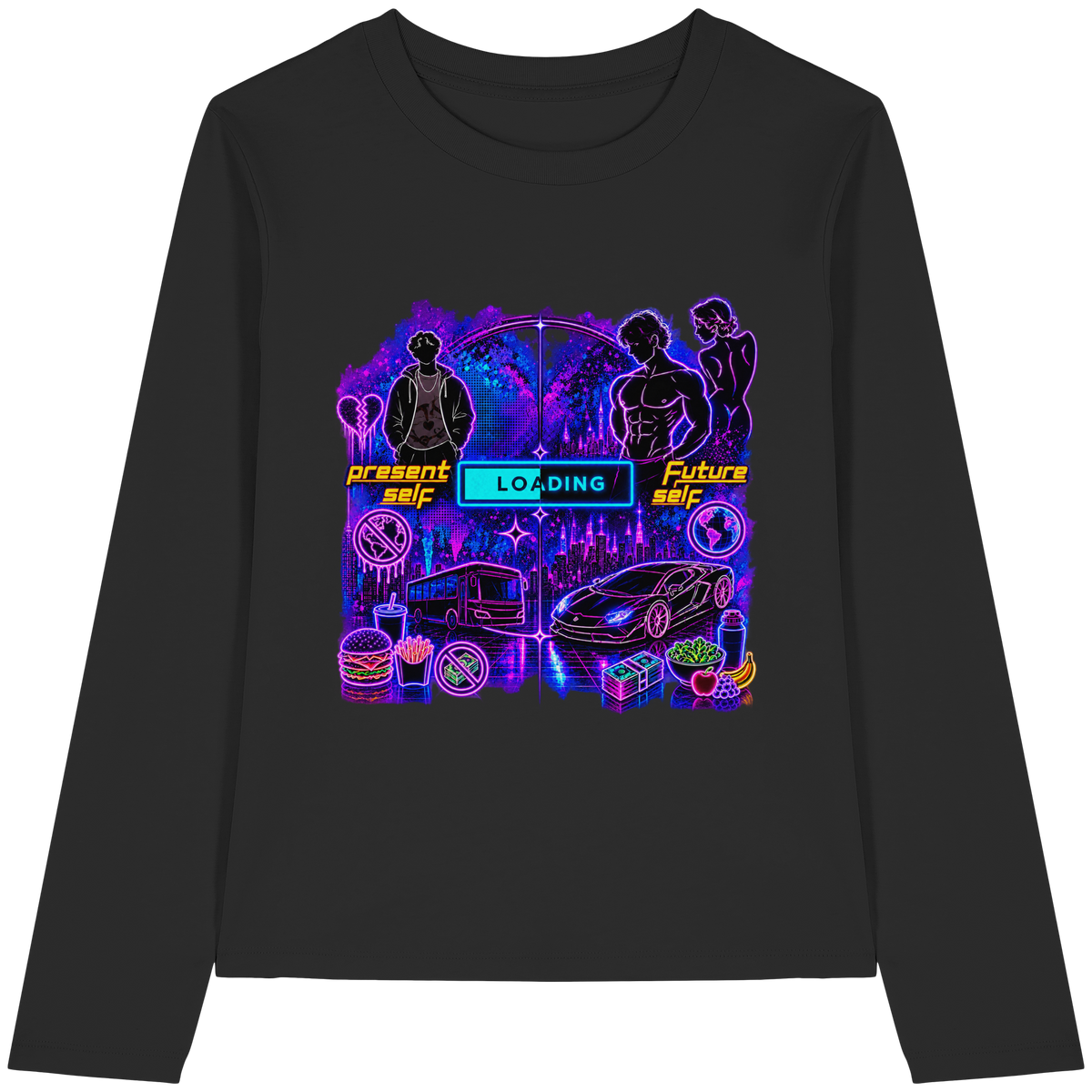 LOADiNG - Womens Organic Longsleeve T-Shirt