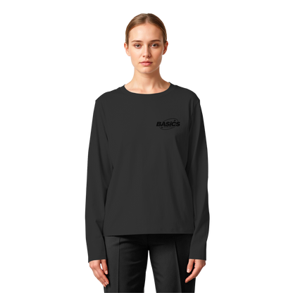 BASiCS - For the SIMPLE - Womens Organic Longsleeve T-Shirt