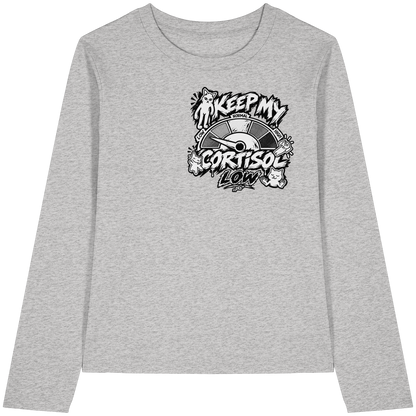 low CORTiSOL - Womens Organic Longsleeve T-Shirt