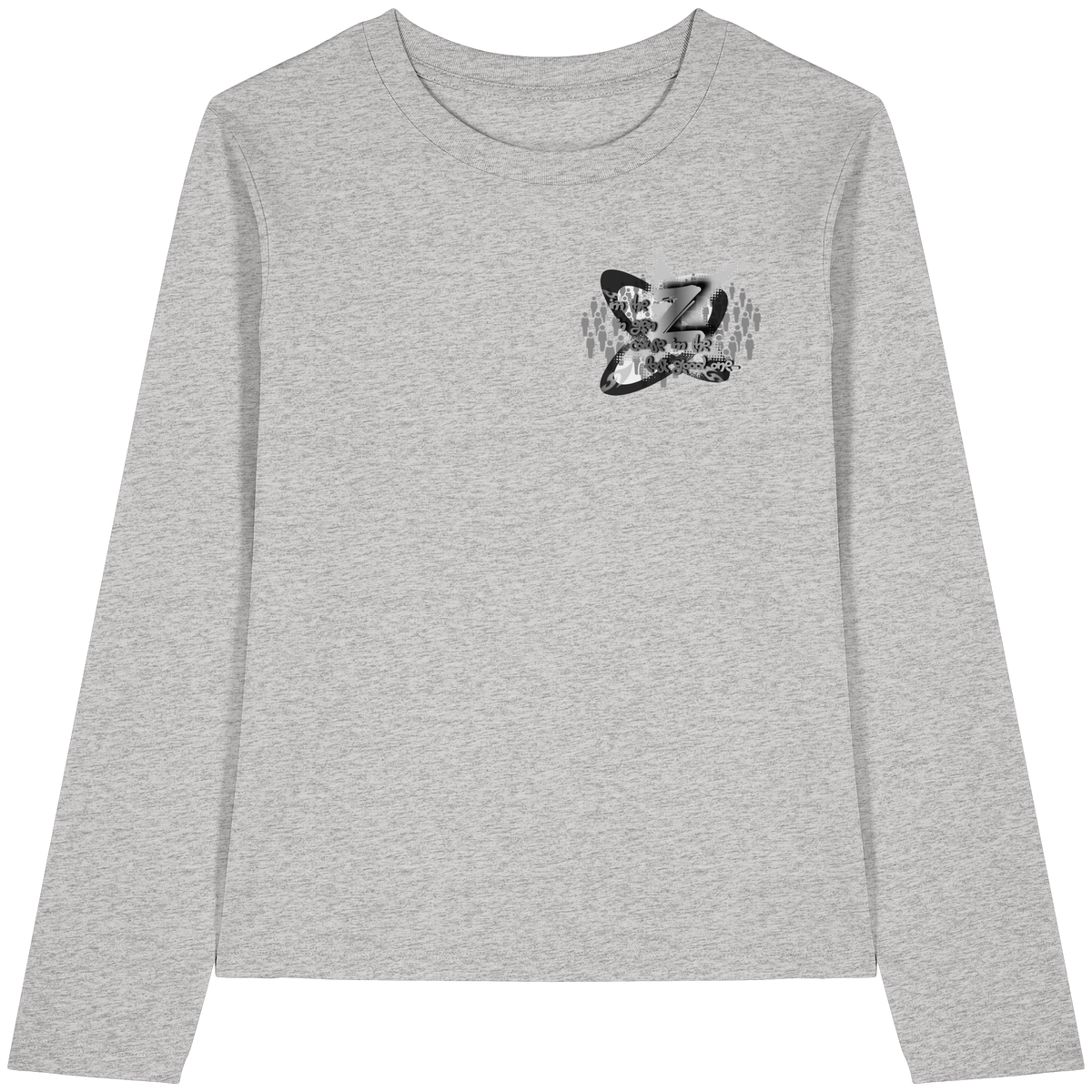 The Rebellion Z BASiCS - Womens Organic Longsleeve T-Shirt