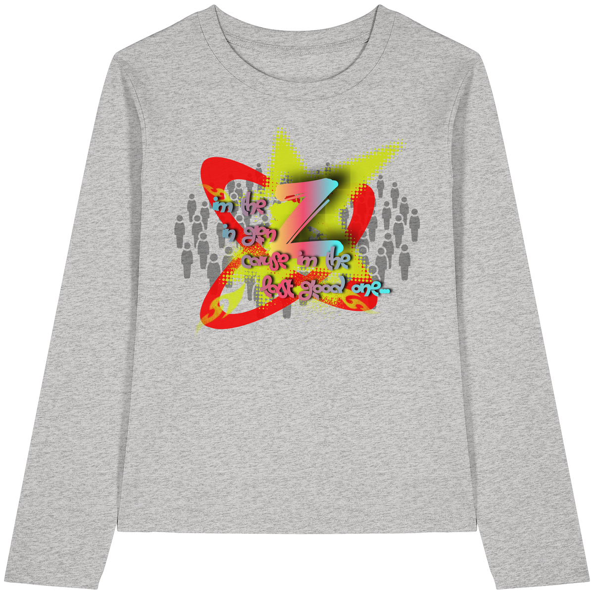 The Rebellion Z - Womens Organic Longsleeve T-Shirt
