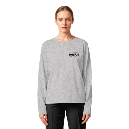 BASiCS - For the SIMPLE - Womens Organic Longsleeve T-Shirt