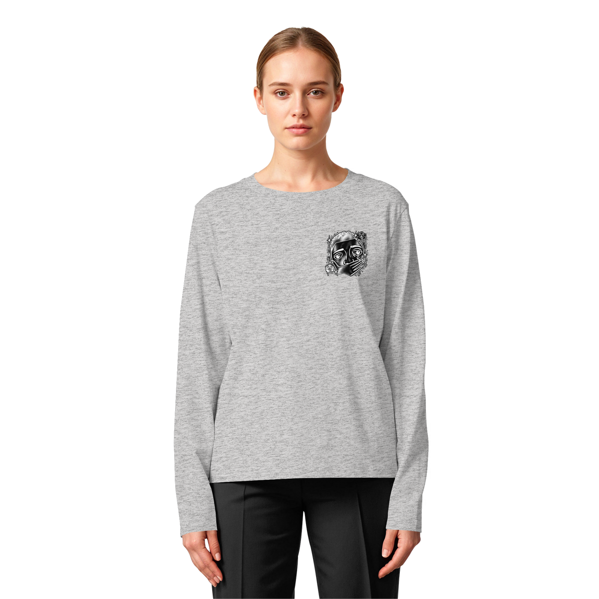 The MEME - Womens Organic Longsleeve T-Shirt