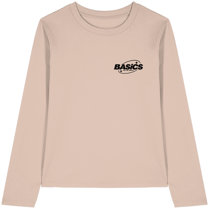 BASiCS - For the SIMPLE - Womens Organic Longsleeve T-Shirt